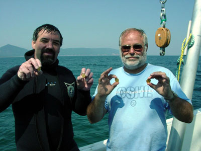 Greg and Joe with Gold
