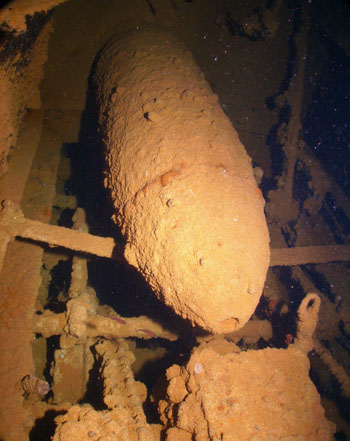 Shell from Battleship Yamato